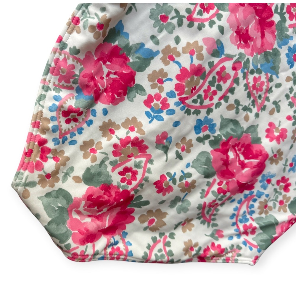 Abercrombie Kids Floral One Piece Swimsuit Size 15/16 - Picture 6 of 7